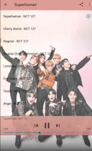 NCT 127 Music of Album 1