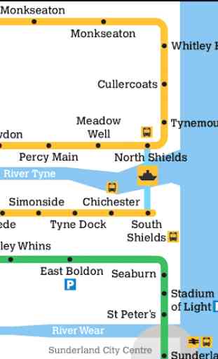 Newcastle Metro Map 2