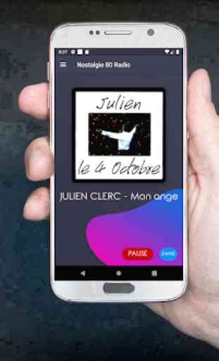 Nostalgie 80 App Radio FM Belgie Gratis Online BE 1