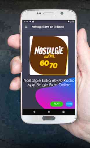 Nostalgie Extra 60-70 Radio App Belgie Free Online 1