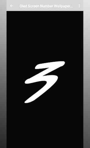 Oled Screen Number Wallpaper : Save Power Mode 3