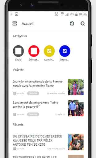 Présidence RDC - Portail mobile de la RDCongo 2