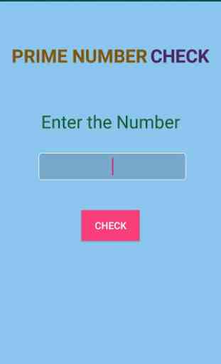Prime Number Checker 1