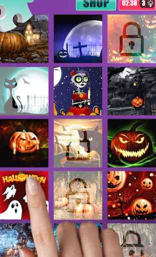 Puzzle Halloween Jeux 2