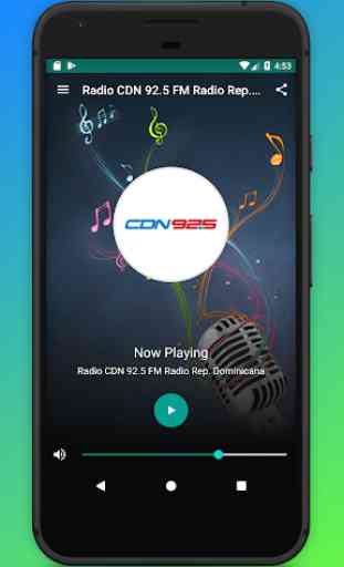 Radio CDN 92.5 FM Radio Rep. Dominicana 1