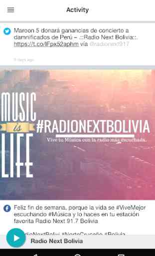 Radio Next Bolivia 2