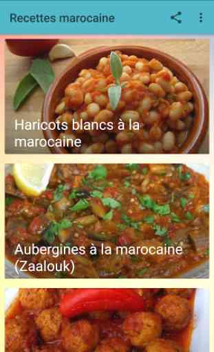 Recettes marocaine 1