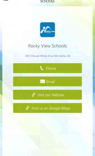 Rocky View Schools (RVS) App 4