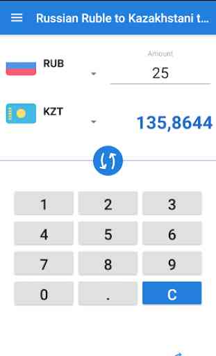 Ruble to Kazakhstani tenge / RUB to KZT Converter 1