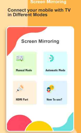 Screen Mirroring : Mobile To TV Screen Cast 2
