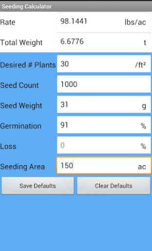 Seeding Calculator 2