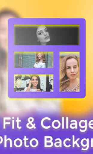 Square Fit & Collage Maker - Blur Photo Background 1