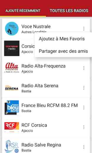 Stations Radio de Corse - France 2