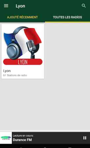 Stations Radio de Lyon - France 4
