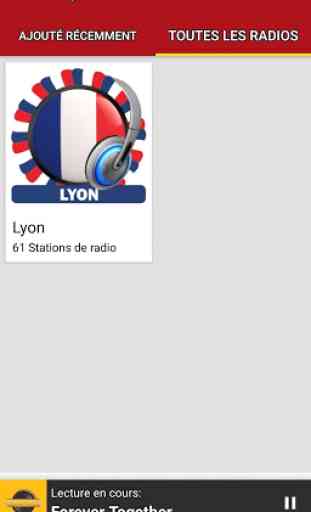 Stations Radio de Lyon - France 4