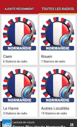 Stations Radio de Normandie - France 4