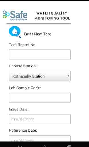 SWN Water Quality APP 2