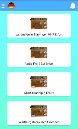Thüringer  Radiosender - Deutschland FM-AM 2