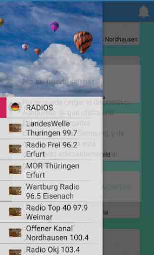 Thüringer  Radiosender - Deutschland FM-AM 3