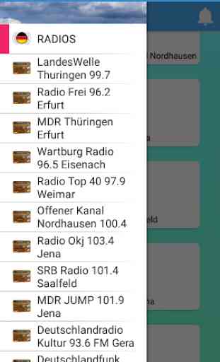 Thüringer  Radiosender - Deutschland FM-AM 4