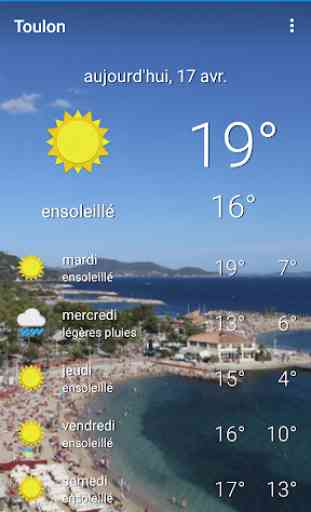 Toulon  - la météo et plus 1