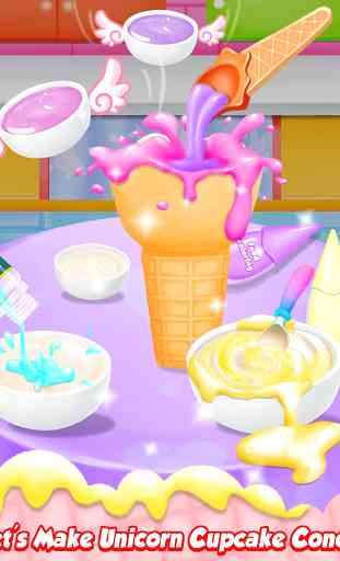 Unicorn Cupcake - Trendy Rainbow Unicorn Food 2
