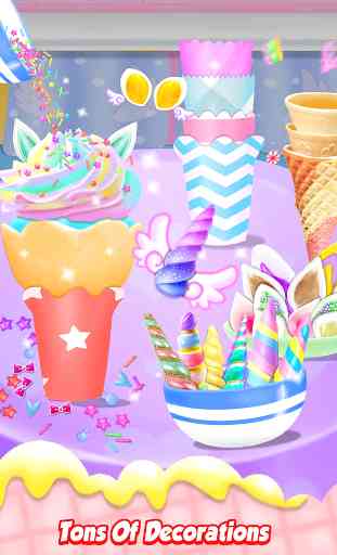 Unicorn Cupcake - Trendy Rainbow Unicorn Food 3