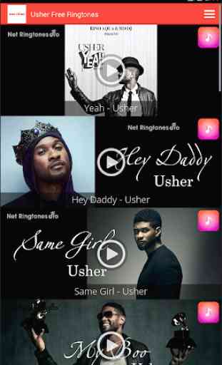 Usher Free Ringtones 3