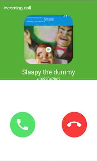 Video Call Fake & Chat : Slappy The Dummy Doll 2