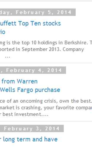 Warren Buffett News and Quotes 1