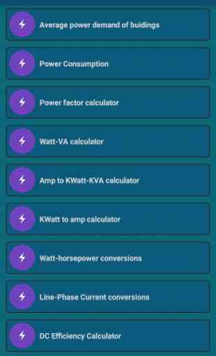 Watt & VA  & Amp & Volt &  power Calculations .pro 1