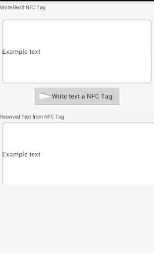 Write Read Text NFC Tag 2