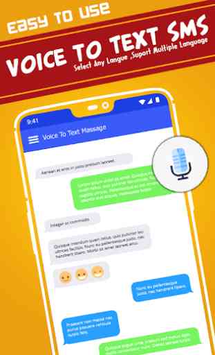 Write SMS by Voice Easy Message by Voice 4