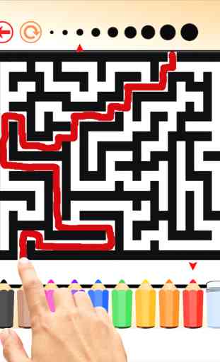 Le Labyrinthe Coloring Book: Apprenez à trouver le trésor en labyrinthe, jeux gratuits pour les enfants 4