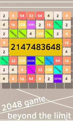 2147483648 : Endless 2048 style puzzle game 1