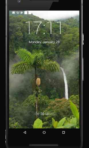 Amazon Rainforest HD Lock Screen 2