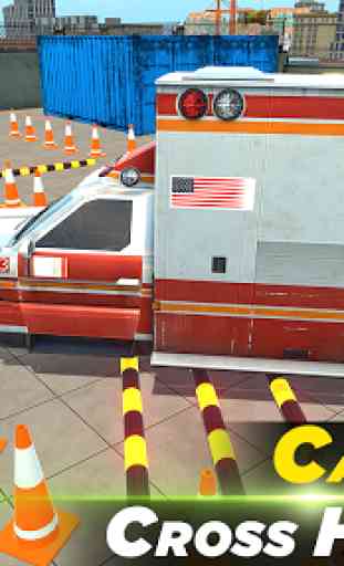 Ambulance Parking Game Simulator 3D 1