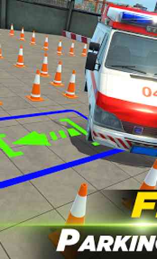 Ambulance Parking Game Simulator 3D 4