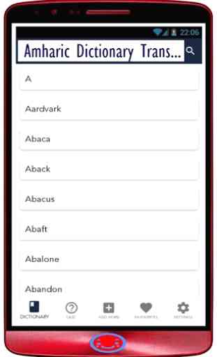 Amharique Dictionnaire Éthiopie 1