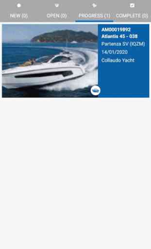 Audit Manager for Azimut Yachts 2