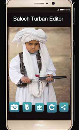 Baloch Turban Photo Editor - Balochi Turban 1