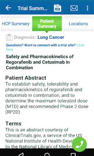 Bayer Oncology Trial Finder 2