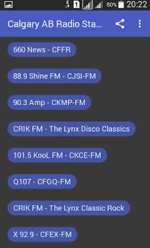 Calgary AB Radio Stations 2