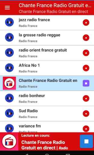 Chante France Radio Gratuit en direct Paris 1