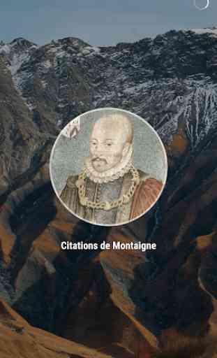 Citations de Montaigne 1