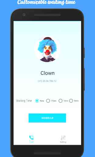 Clown call : Fake call from clown 2