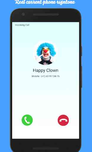 Clown call : Fake call from clown 3