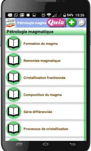 Cours de Pétrologie magmatique 1