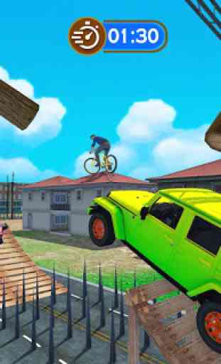 Crash Rider Auto Wheels : Crazy Stunt 4