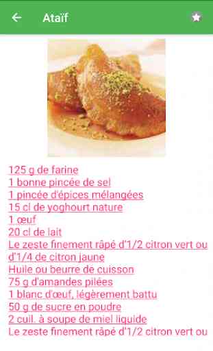 Crêpe avec calories recettes français gratuities. 2